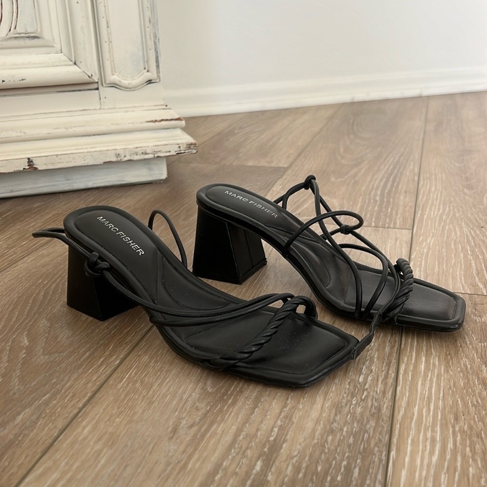 Marc fisher heels (wrap around ankle)